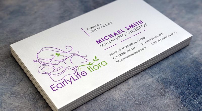 earlyLife flora Logo Design