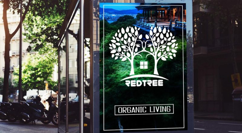 red-tree-logo-advertisement-print-design