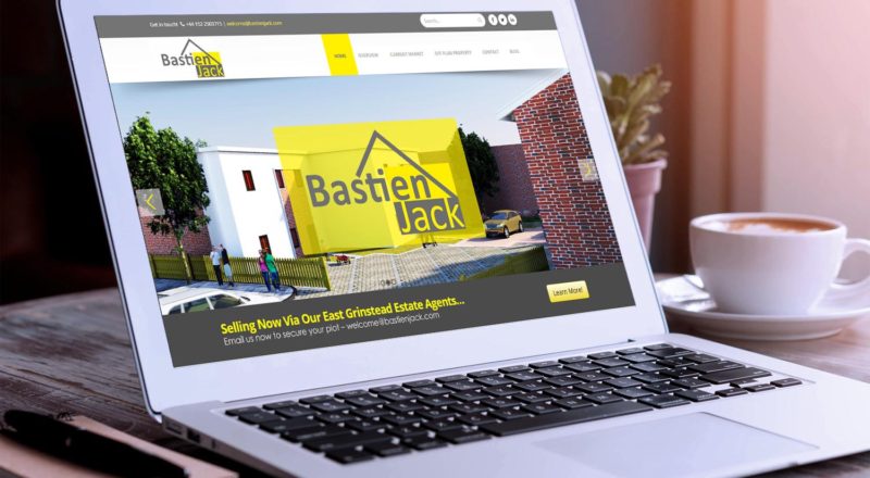 Bastien Jack Website Design