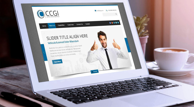 Connery Consulting Group Website Design